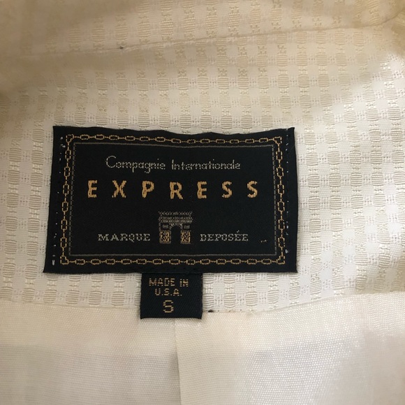 Express Suit Jacket Size Small, Vintage - Picture 8 of 10